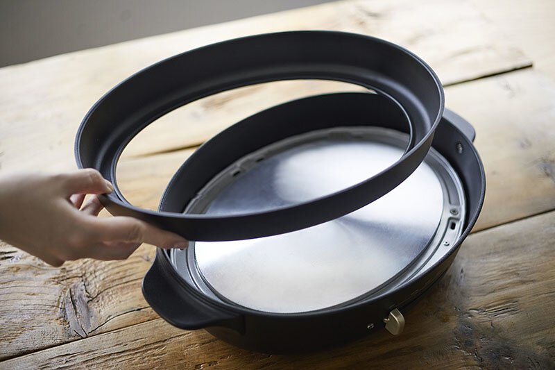 BRUNO 橢圓電熱鍋 Oval Hotplate - 粉米色(預計:9月到貨)