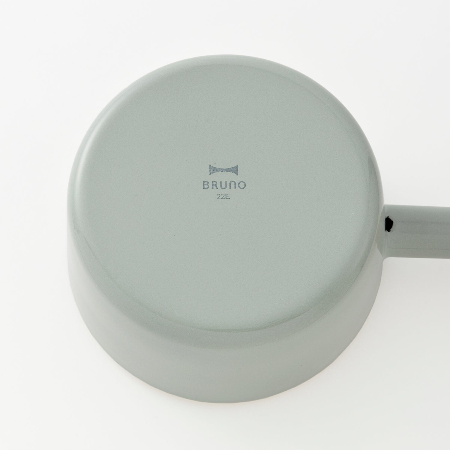 BRUNO 16cm Enamel Saucepan - Blue Green