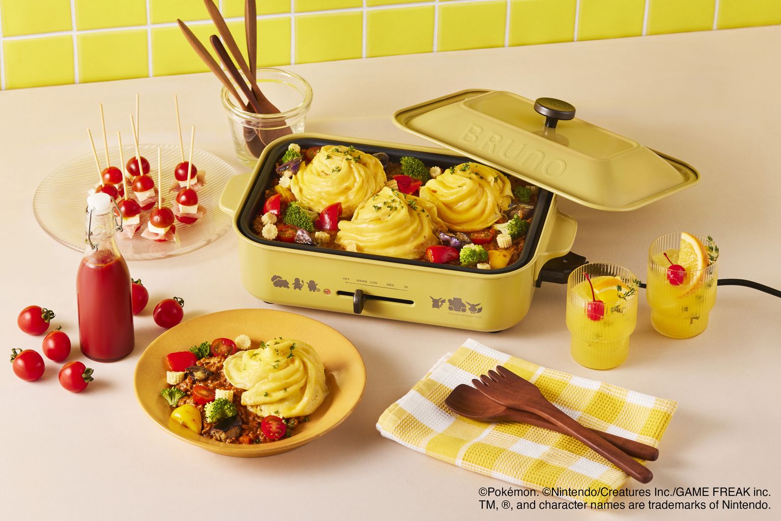 BRUNO Pokémon Limited Compact Hot Plate | BOE059-PKM