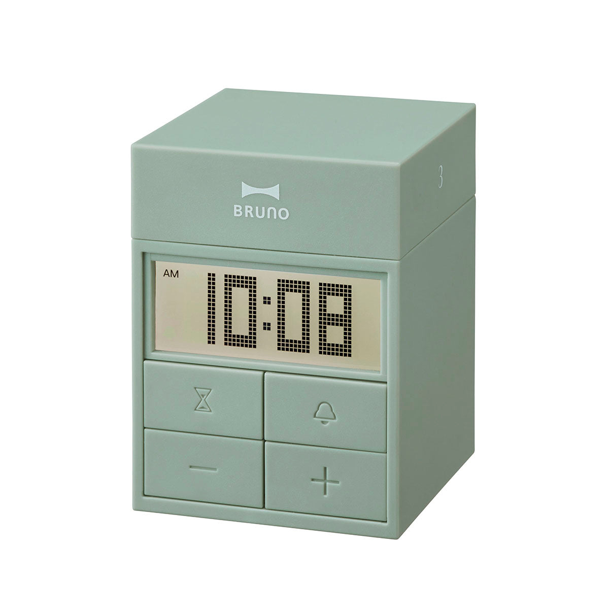 BRUNO Twist Table Clock - Red BCA026-RD