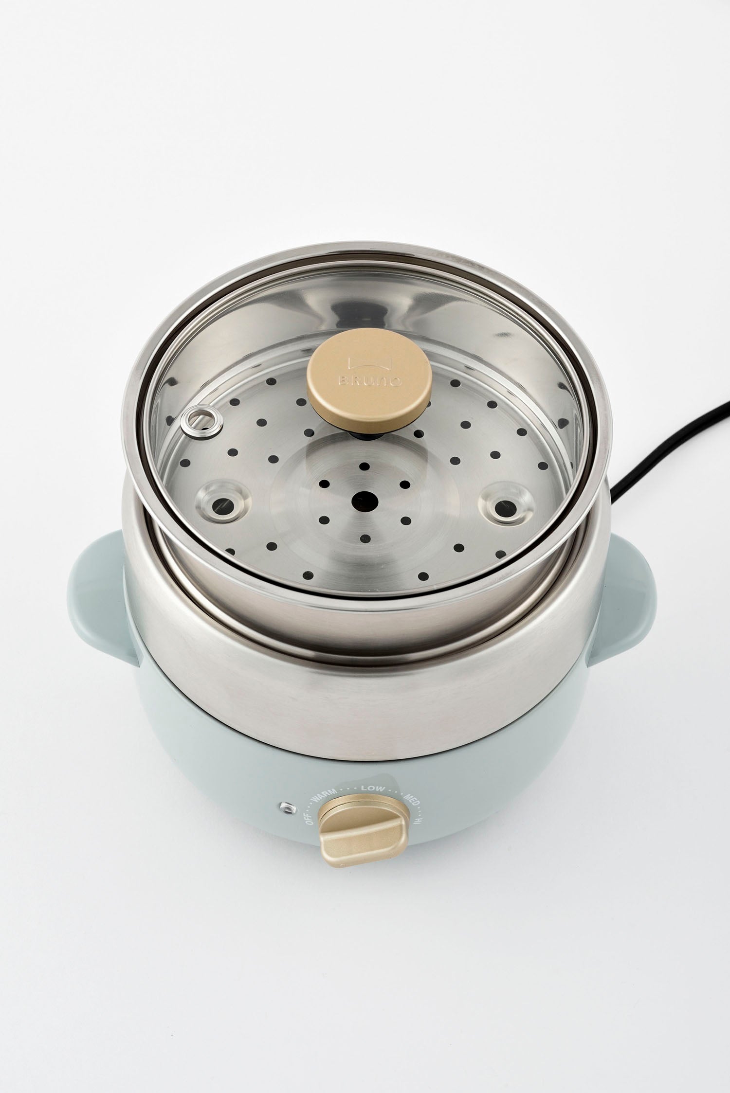 BRUNO Compact Multi Grill Pot - White BOE115-WH