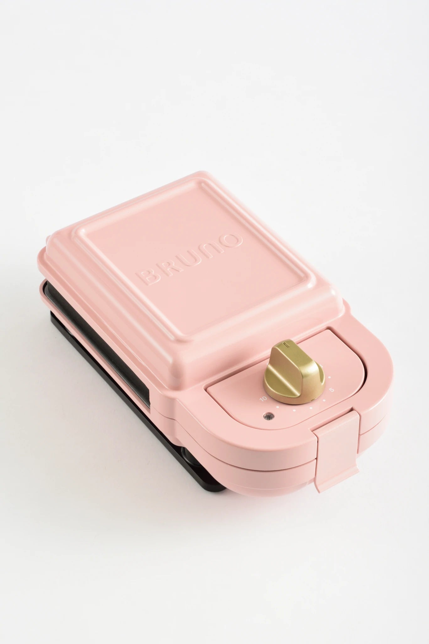BRUNO Single Hot Sandwich Maker bundled with 6 plates - Pale Pink